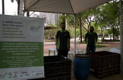 ABREE realiza em Minas Gerais campanha de arrecadação  de produtos pós-consumo