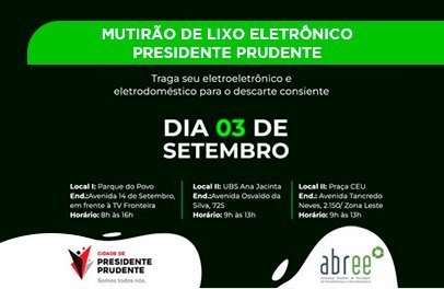 ABREE faz parceria com a Prefeitura de Presidente Prudente